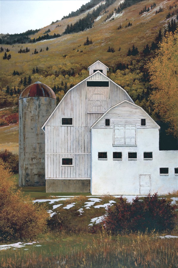 McPolin barn in Park City Utah in autumn